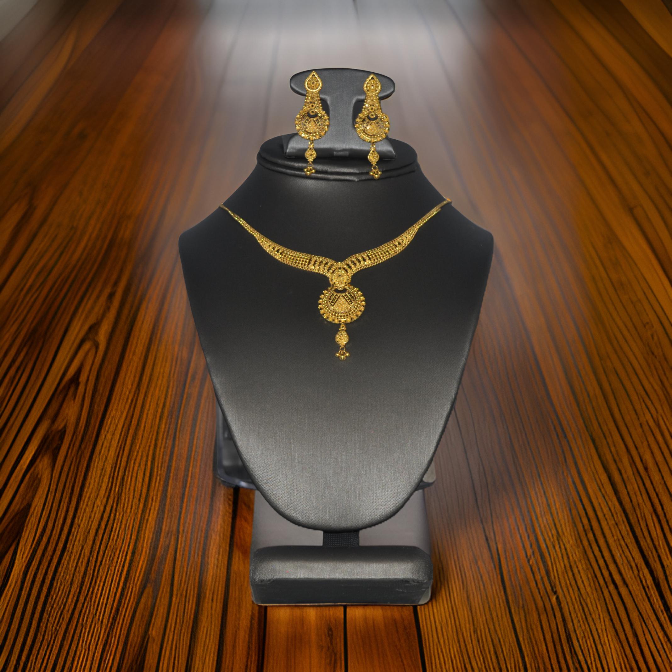 resplendent-radiance-gold-necklace-and-earring-set